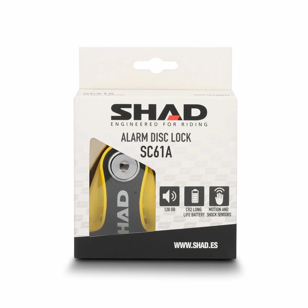 Antifurt disc cu alarma SHAD SC61A C0S6100A Galben pin 6mm picture - 6