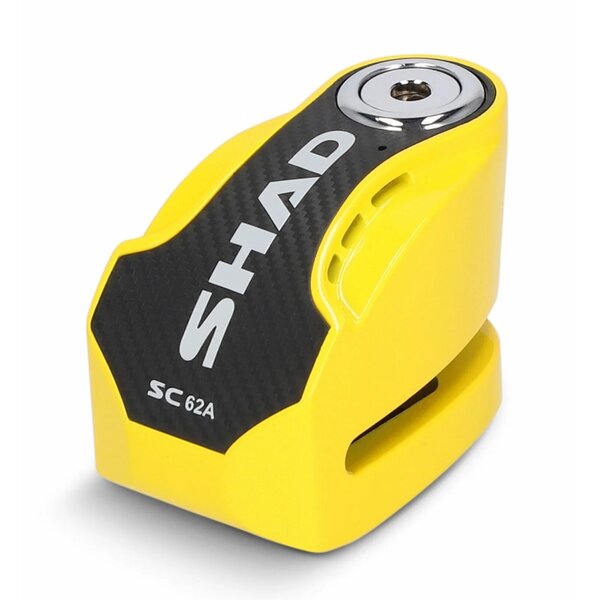 Antifurt disc cu alarma SHAD SC62A C0S6203A Galben pin 10mm picture - 1
