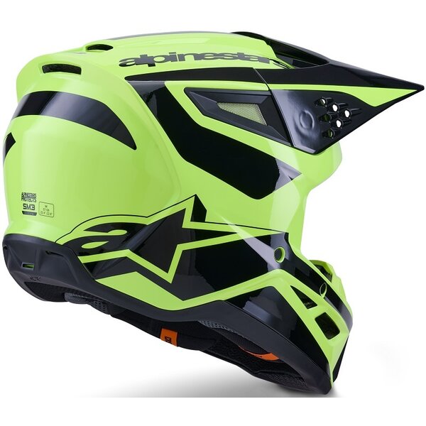 すぅ ギガ BR29 SM65 Casca cross-enduro ALPINESTARS S-M3 HEAT ECE06