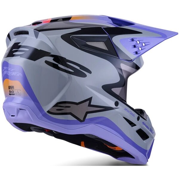 Casca cross-enduro ALPINESTARS S-M3 JETTSON ECE06
