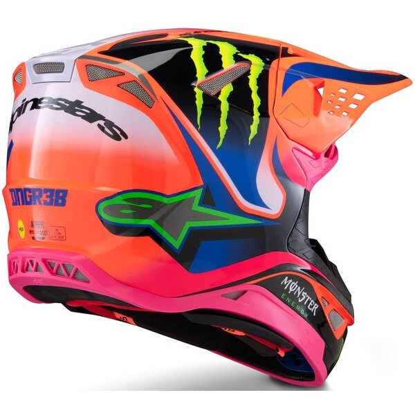 Casca cross-enduro ALPINESTARS SUPERTECH S-M10 DEEGAN MONSTER ECE06