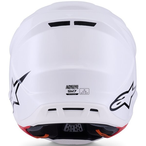 Casca cross-enduro ALPINESTARS SUPERTECH S-M7 SOLID ECE06