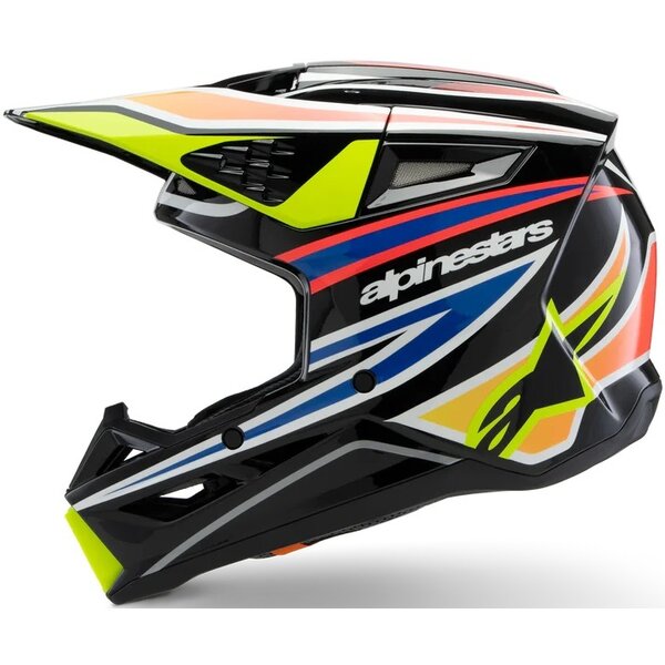 Casca cross-enduro de copii ALPINESTARS S-M3 YOUTH WURX ECE06
