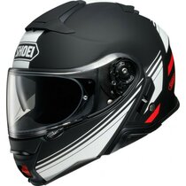 Casca flip-up SHOEI NEOTEC 2 SEPARATOR TC-5 XS Negru/Alb/Rosu - PRODUS RESIGILAT