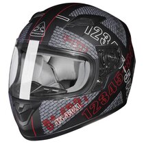 Casca integrala de copii BAYARD SP-56 KID NUMBERS