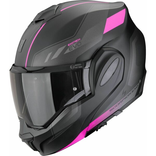Casca modulara flip-back SCORPION EXO-TECH EVO SOCIUS picture - 1
