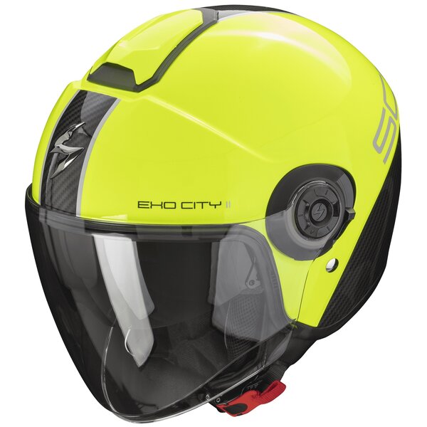 Casca open face/jet SCORPION EXO CITY II CARBO