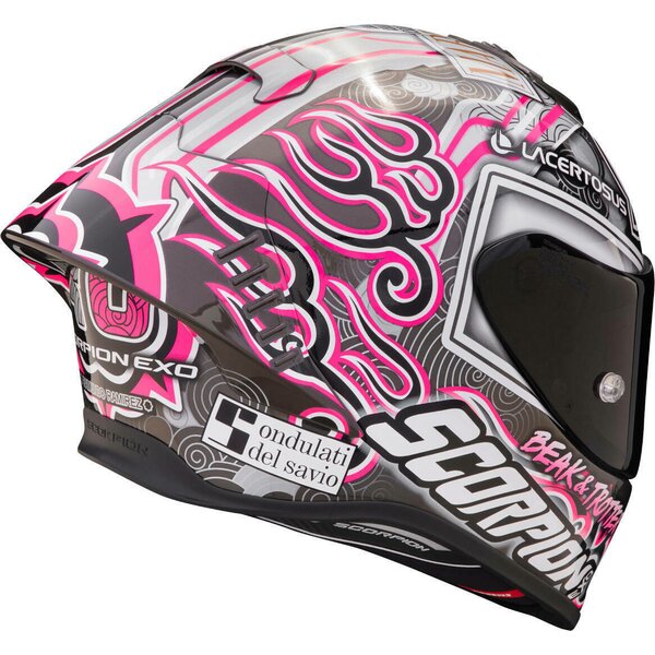 Casca sport SCORPION EXO-R1 EVO AIR FIM Racing #1 Aron Canet Replica picture - 2
