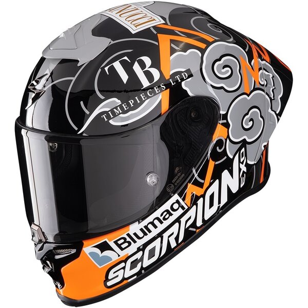Casca sport SCORPION EXO-R1 EVO AIR FIM Racing #1 Aron Canet Replica 2024 picture - 1