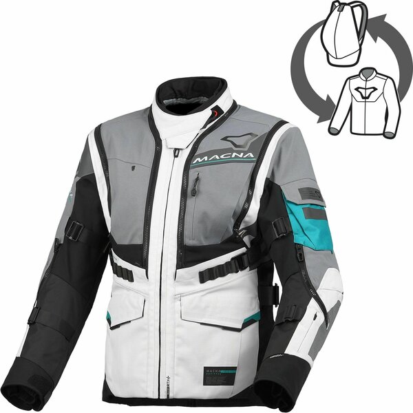 マナ③ Geaca dama textil impermeabila touring/adventure MACNA FLEXODUS