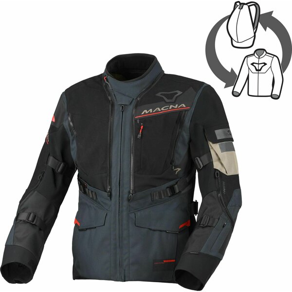 Geaca textil impermeabila touring/adventure MACNA FLEXODUS picture - 17
