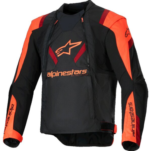 マスカット様Alpinestars ブラック/オレンジ USA38EU48 Geaca textil sport de vara ALPINESTARS T-STUNT AIR