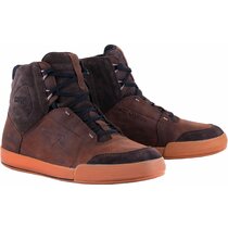 Ghete moto impermeabile ALPINESTARS CHROME CRAFTED DRYSTAR Maro 43.5 - RESIGILAT