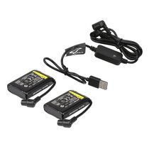 Kit baterie + Incarcator USB MACNA 7,4V / 2,2 A pentru Manusi/Sosete cu incalzire