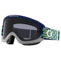 Ochelari cross-enduro MX goggle Oakley, O Frame 2.0 Pro XS MX TLD Speed Bubbles Blue - Dark Grey