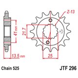 Pinion fata JT JTF296.16 16T, 525