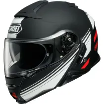 Casca flip-up SHOEI NEOTEC 2 SEPARATOR TC-5 XS Negru/Alb/Rosu - PRODUS RESIGILAT