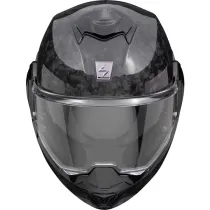 Casca modulara flip-back SCORPION EXO-TECH EVO ONYX SOLID CARBON