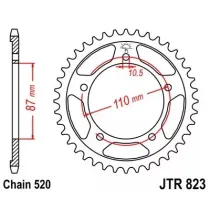 Foaie spate JT JTR823.39, 39T, 520