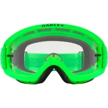 Ochelari cross-enduro de copii Oakley XS O Frame 2.0 Pro MX Moto Green - Clear lens