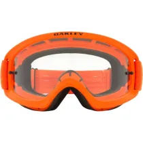 Ochelari cross-enduro de copii Oakley XS O Frame 2.0 Pro MX Moto Orange - Clear lens