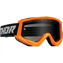 Ochelari moto Cross-Enduro THOR COMBAT SAND RACER FLO ORANGE/BLACK
