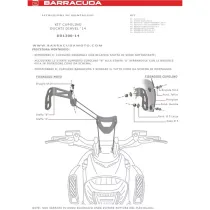 Parbriz Aerosport BARRACUDA DUCATI DIAVEL (2014-2016)