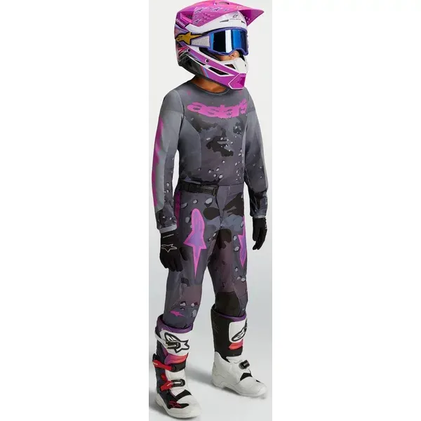 Tricou cross-enduro copii ALPINESTARS FLUID LONE picture - 3
