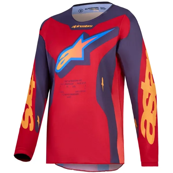 Tricou cross-enduro de copii ALPINESTARS FLUID HUNT 2027 picture - 3