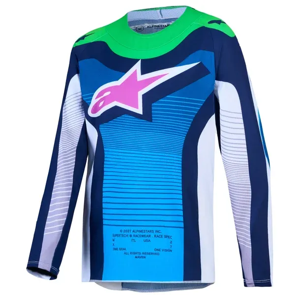 Tricou cross-enduro de copii ALPINESTARS SUPERTECH MAVEN 2027 picture - 1