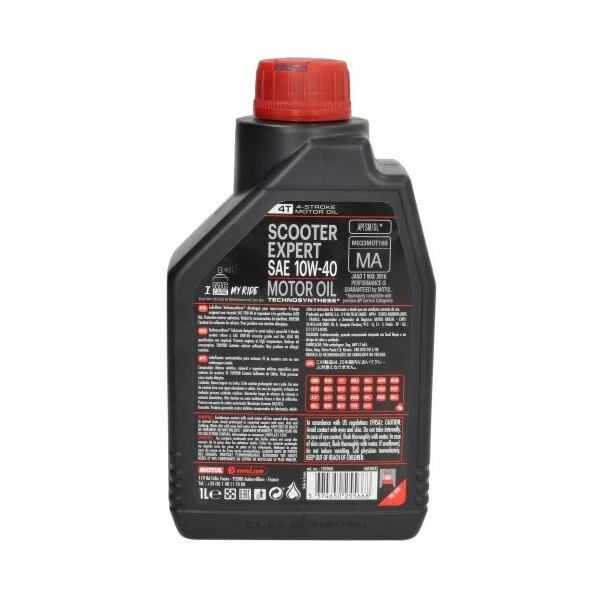 Ulei Motul Scooter Expert 10W40 4T 1L picture - 2