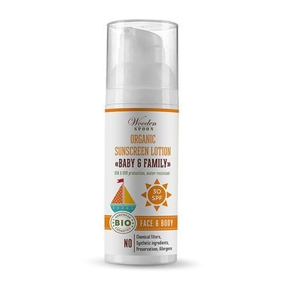 Lotiune protectie solara spf 30 ecologica 50ml Wooden Spoon picture - 1