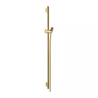 Bara cu furtun de dus Hansgrohe Unica S Puro 90 cm auriu lucios