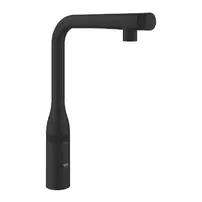 Baterie bucatarie cu dus extractibil Grohe Essence SmartControl 1 tip de jet negru mat Phantom Black