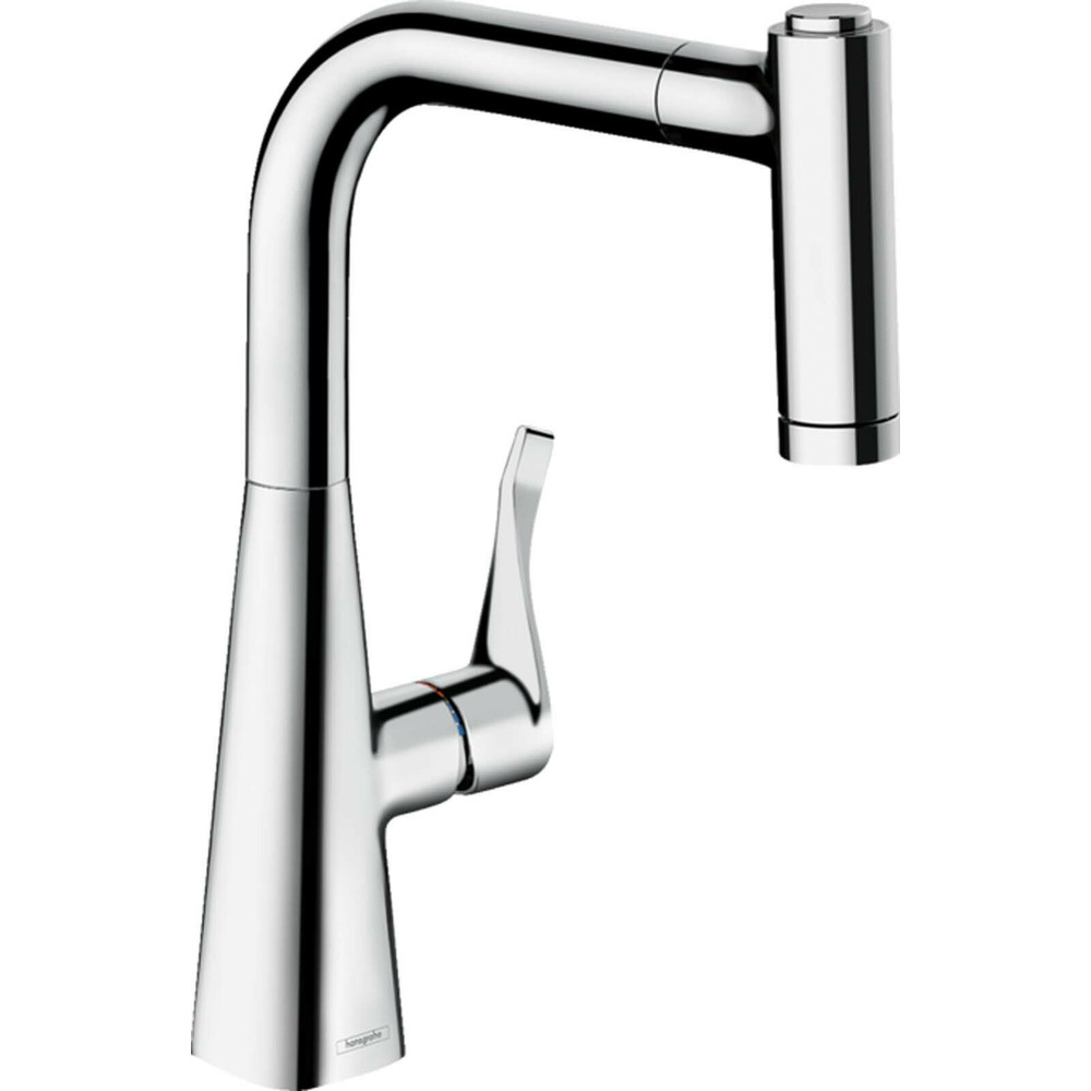 Baterie bucatarie cu dus extractibil Hansgrohe Metris M71 220 cu 2 jeturi hansgrohe