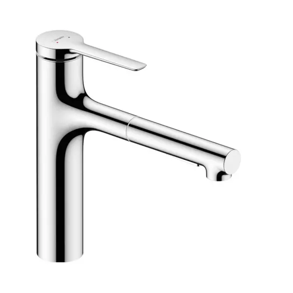 Baterie bucatarie cu dus extractibil Hansgrohe Zesis M33 160 sBox lite cu 2 jeturi