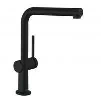 Baterie bucatarie cu dus extractibil negru mat Hansgrohe Talis M54 270 cu 1 jet 72809670