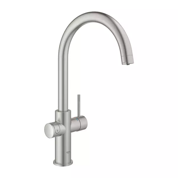 Baterie bucatarie Grohe Blue Home crom periat Supersteel pipa tip C si Starter Kit picture - 2
