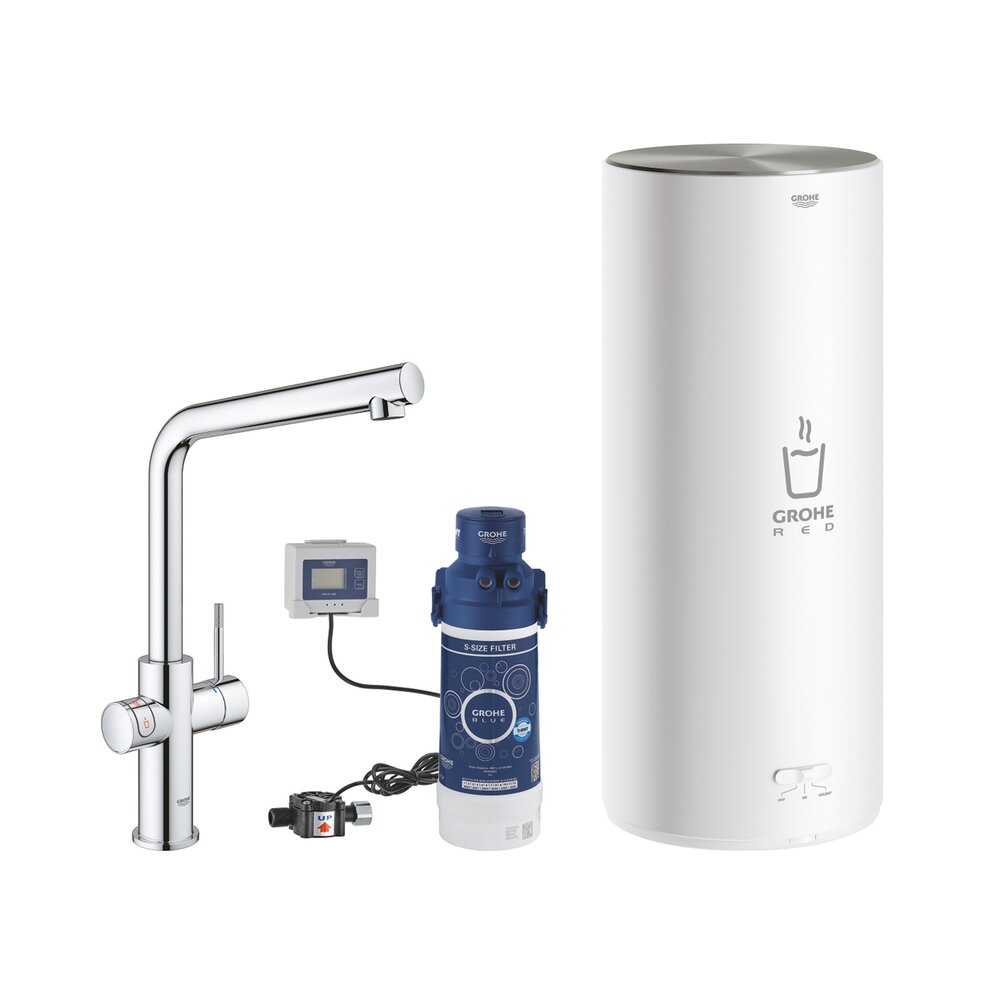 Baterie bucatarie Grohe Red Duo tip L si boiler marimea L Grohe
