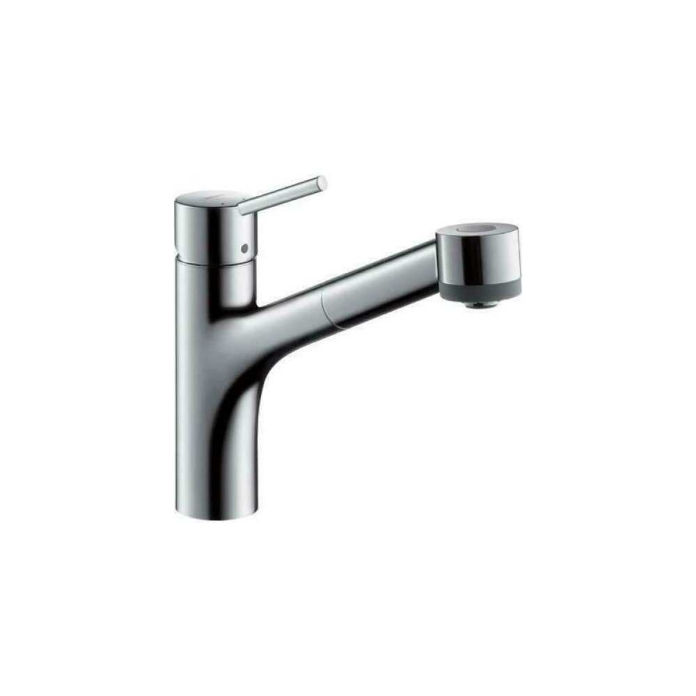 Baterie bucatarie Hansgrohe Talis S crom cu dus extractibil
