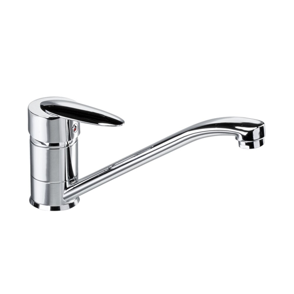 Baterie bucatarie monocomanda Valvex Delta crom cu pipa rotativa Baterie