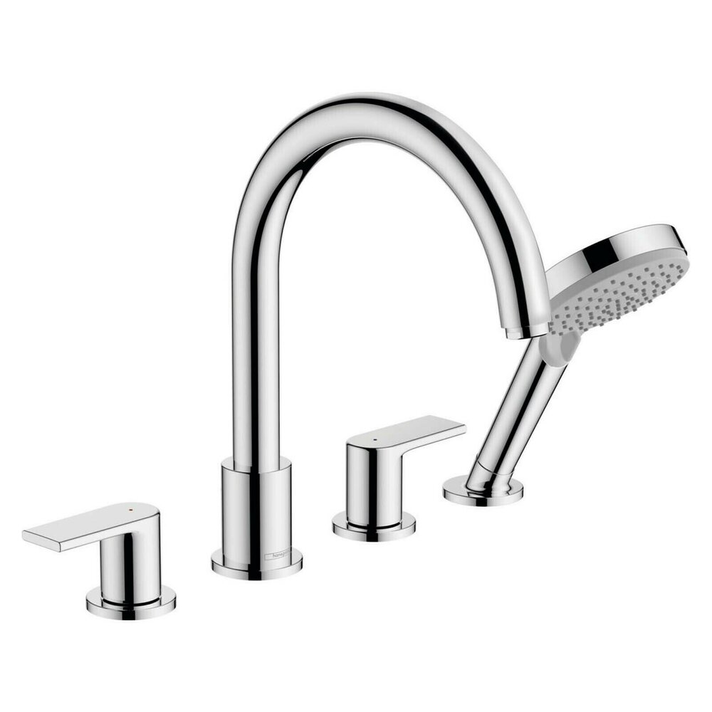Baterie cada – dus cu 4 piese Hansgrohe Vernis Shape crom Hansgrohe