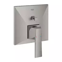 Baterie cada - dus incastrata Grohe Allure Brilliant crom periat Supersteel fara corp ingropat