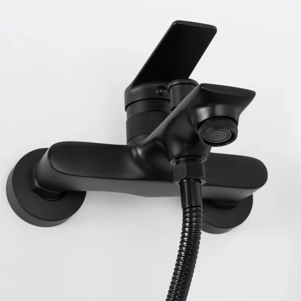 Baterie cada - dus Rea Viral monocomanda negru cu set de dus picture - 2