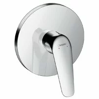 Baterie dus incastrata Hansgrohe Novus monocomanda crom picture - 3