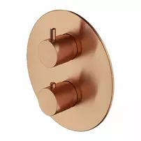 Baterie cada termostatata incastrata cupru periat Omnires Y fara corp ingropat
