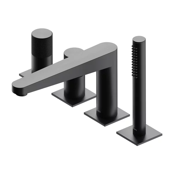 Baterie de cada/dus cu 4 elemente Omnires Contour antracit