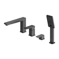 Baterie de cada/dus cu 4 elemente Omnires Parma grafit