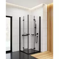Baterie dus Deante Arnika incastrata negru mat picture - 2
