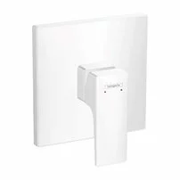 Baterie dus incastrata Hansgrohe Metropol alb mat
